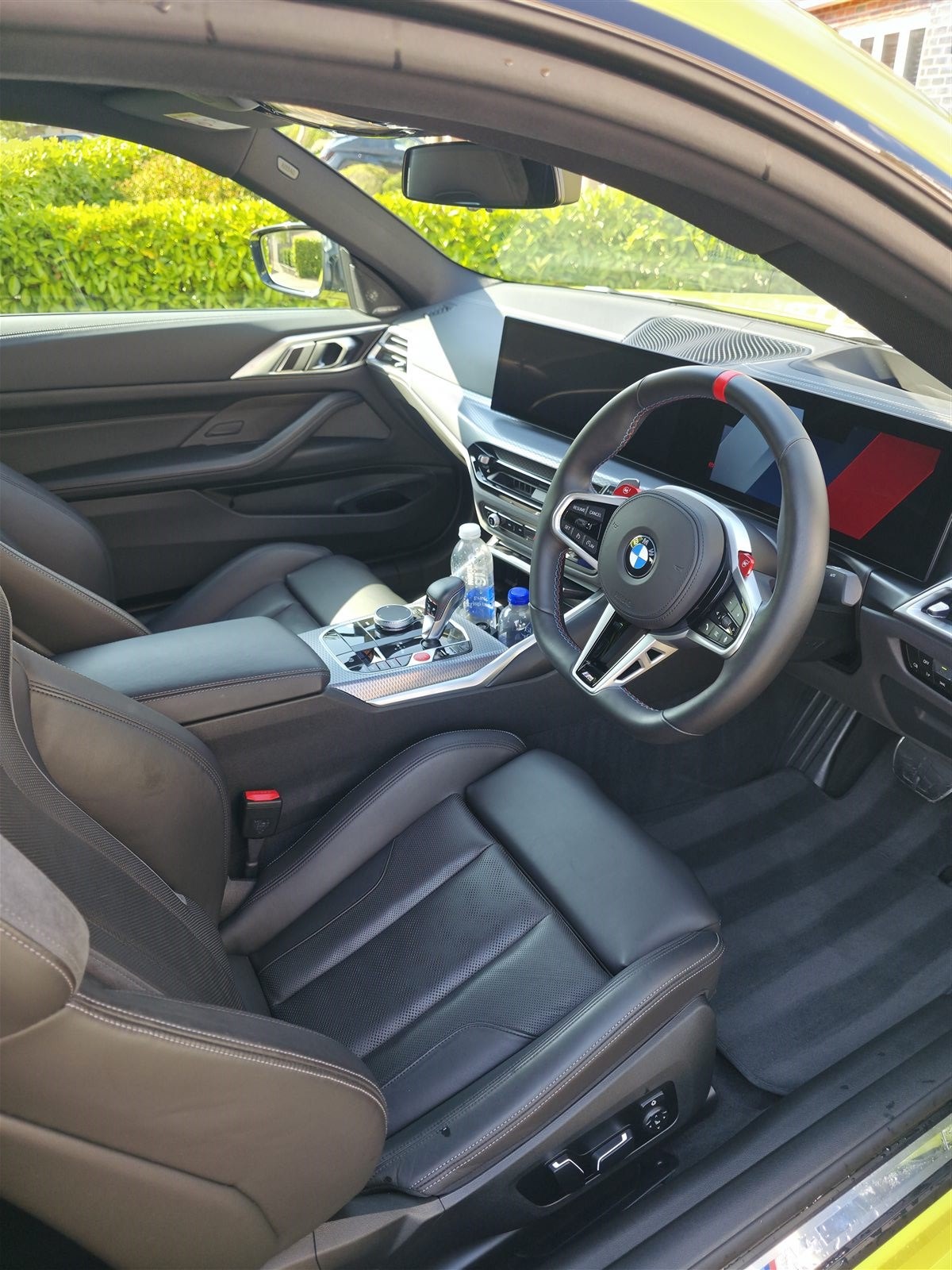 BMW M4 interior — Deep Interior Detail